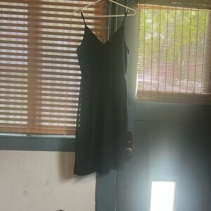 Black dress spagetti strap